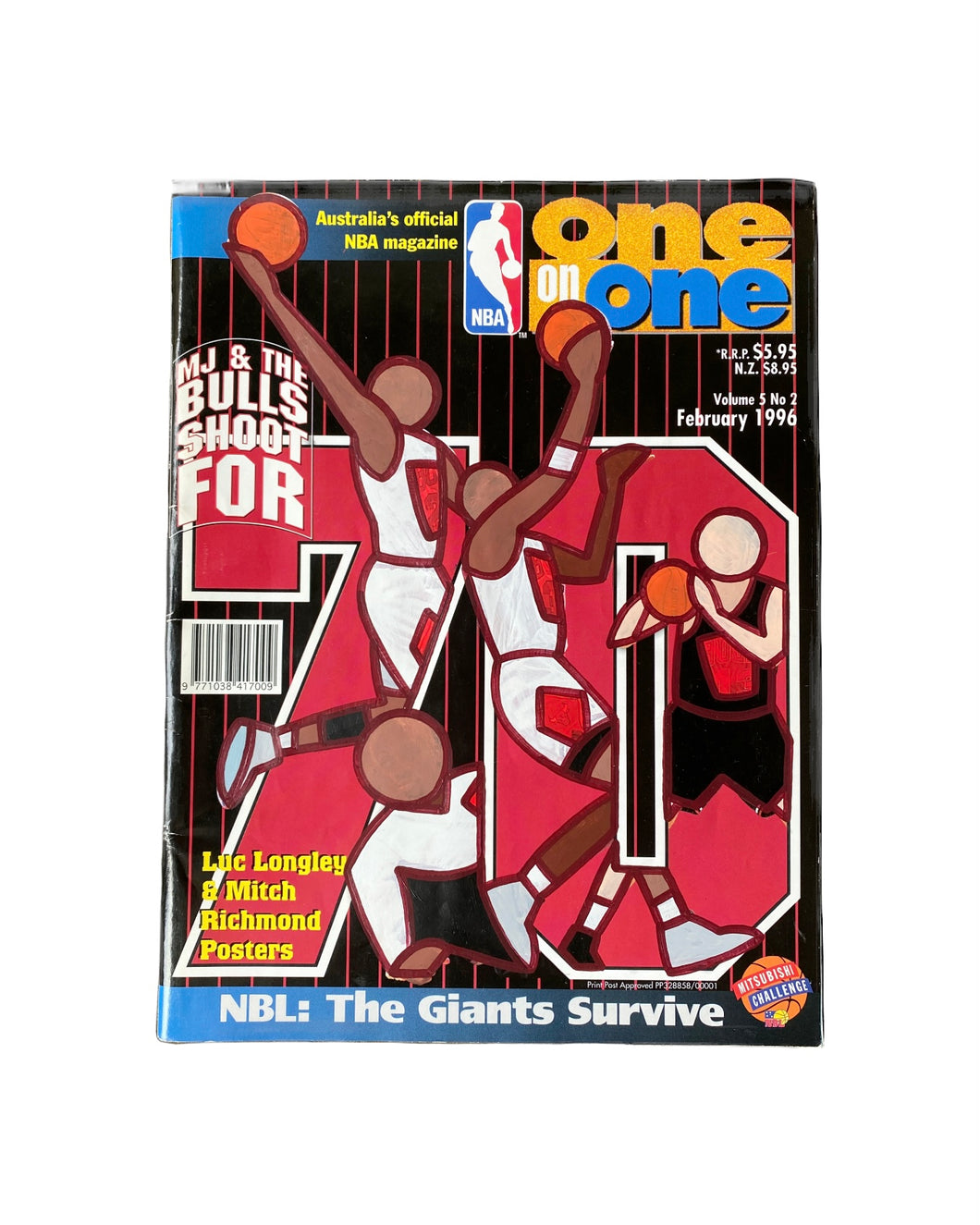 **SOLD** One On One Magazine - Stephen Baker